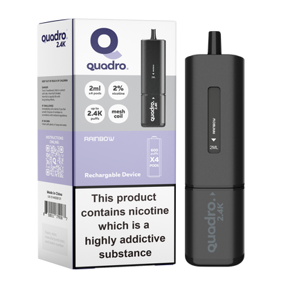 Quadro 2.4k 4 in 1 Device - 2400 Puffs
