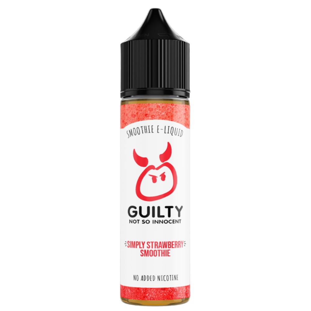 Simply Strawberry 100ml Shortfill by Guilty Smoothie