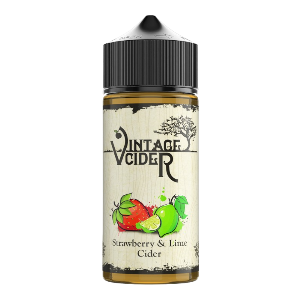 Strawberry & Lime 100ml by Vintage Cider
