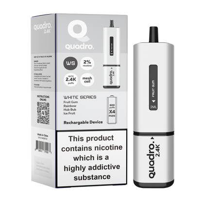 Quadro 2.4k 4 in 1 Device - 2400 Puffs