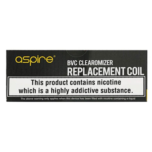 Aspire BVC Coils - 1.8ohm (Pack of 5)