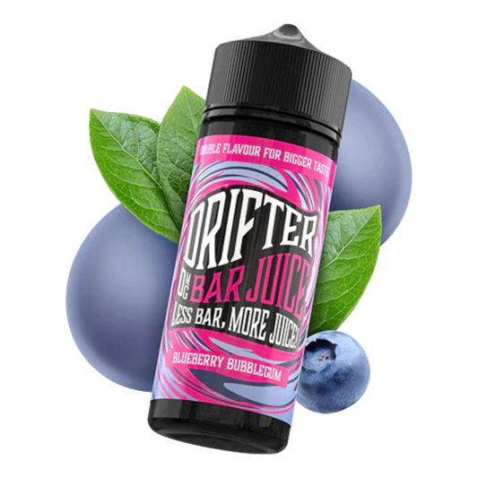 Blueberry Bubblegum 100ml Shortfill by Drifter