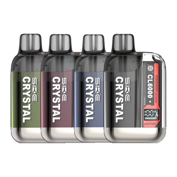 crystal vape 5000 puffs UZY Crystal Twin 50000 50k Puffs Double Taste LED Display Disposable Vape