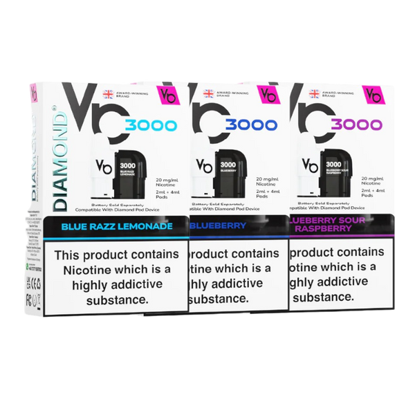 Vapes Bars Diamond 3k Pod pack Red Box Vape Vapes Bars Diamond 3k Pod pack Red Box Vape