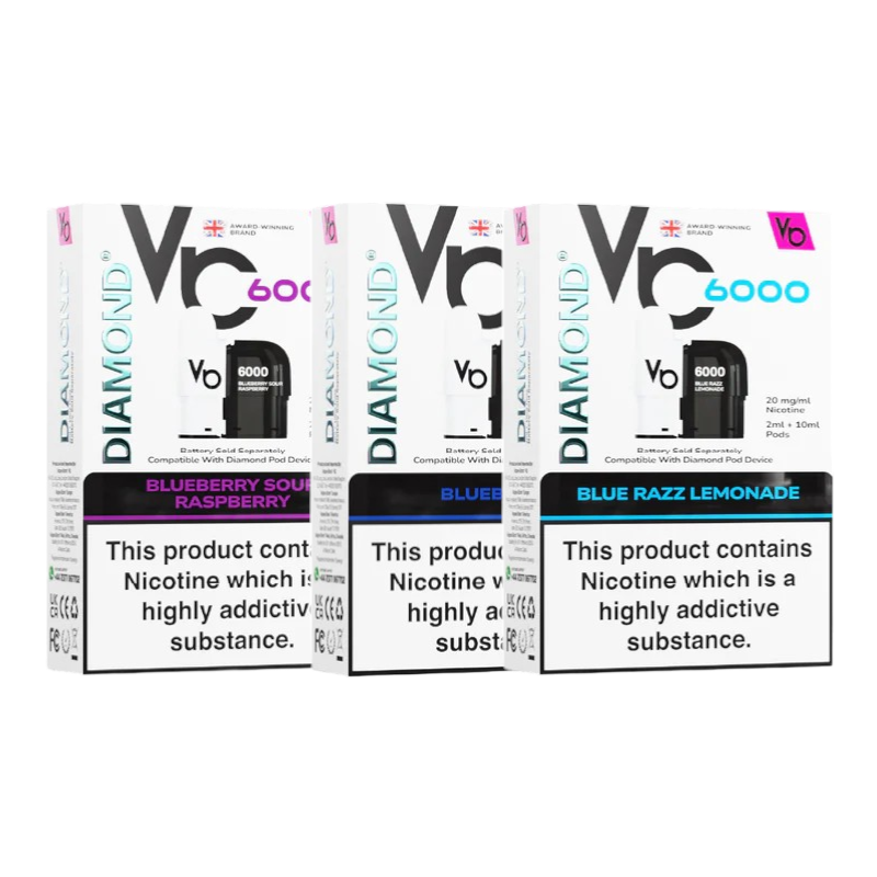 Vapes Bars Diamond 6k Pod pack