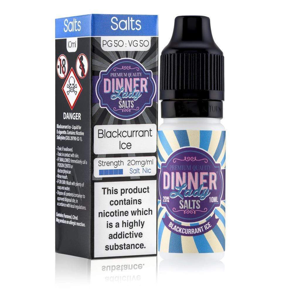 Blackcurrant Ice 10mg Salts by Dinner Lady