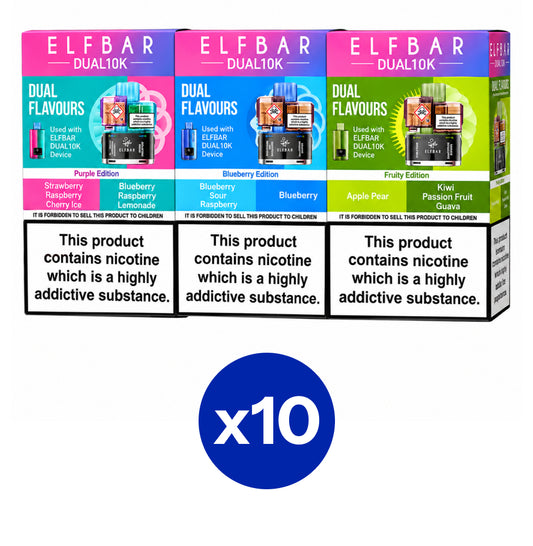 ELFbar Dual 10k Replacement Pods x 10
