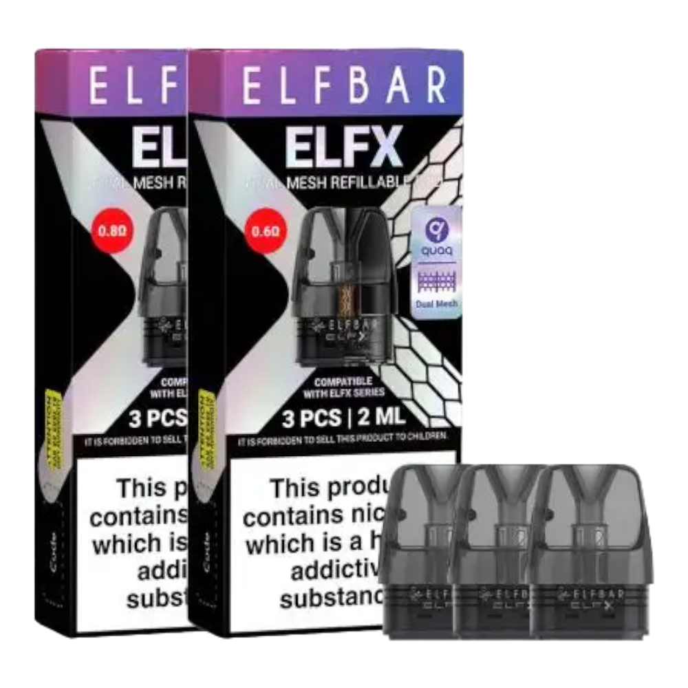 Elf Bar ELFX Refillable Pod 3 Pack