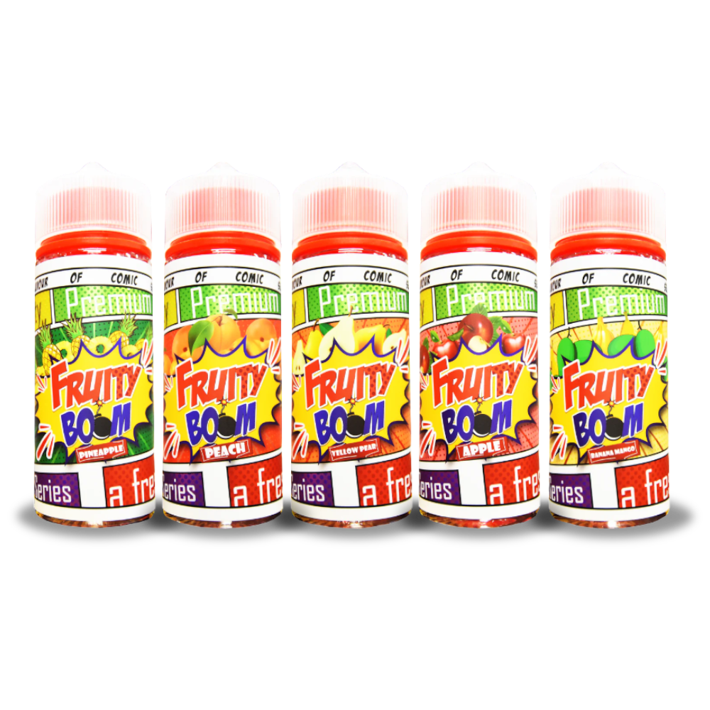 Fruity Boom 100mls - Past Best Before Date