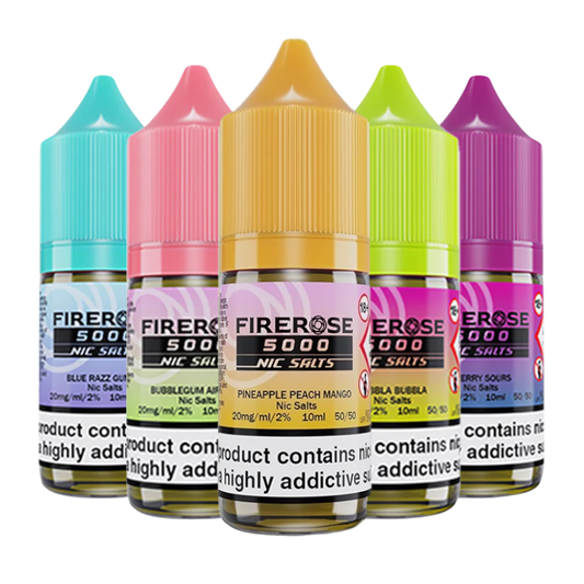 Firerose 5000 Nic Salts