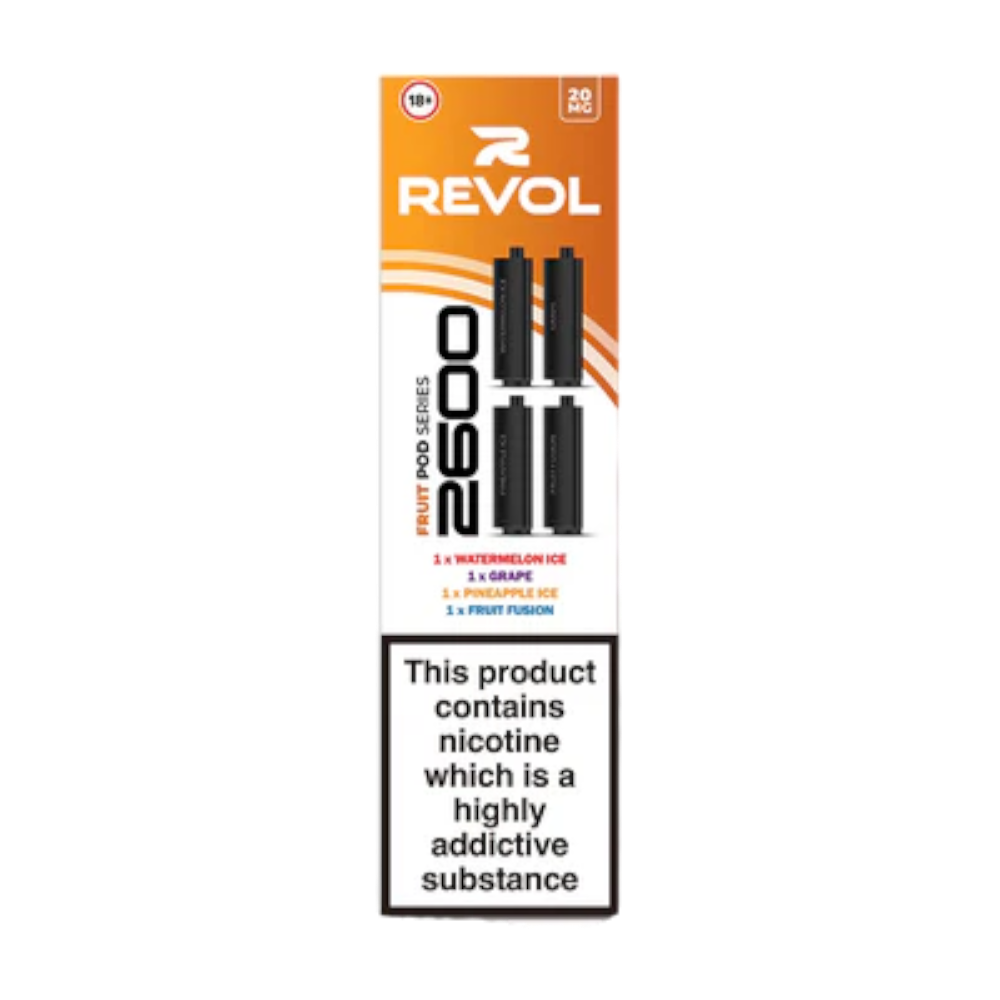 Revol 2600 4 in 1 Prefilled Pods