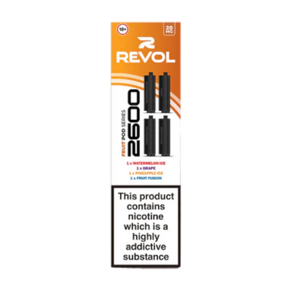 Revol 2600 4 in 1 Prefilled Pods