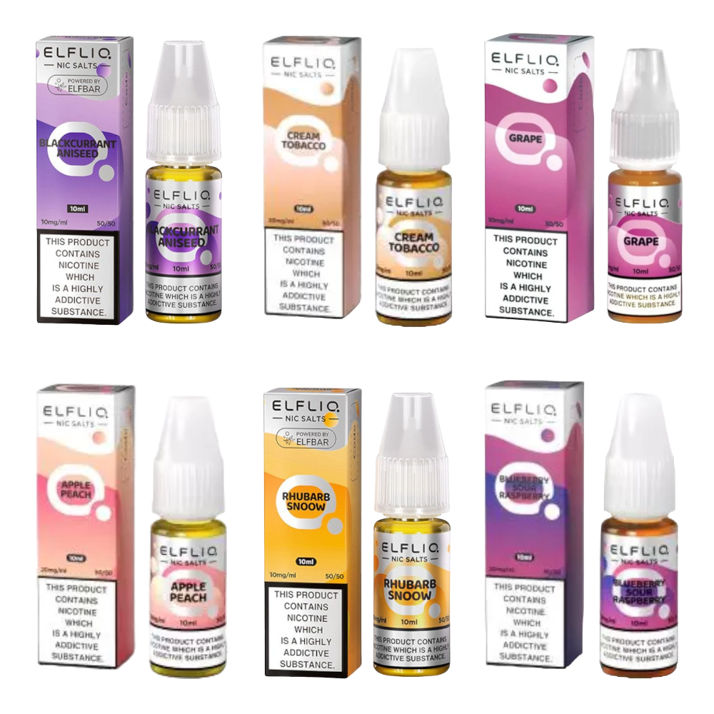 ELFliq Nic Salts by Elf Bar