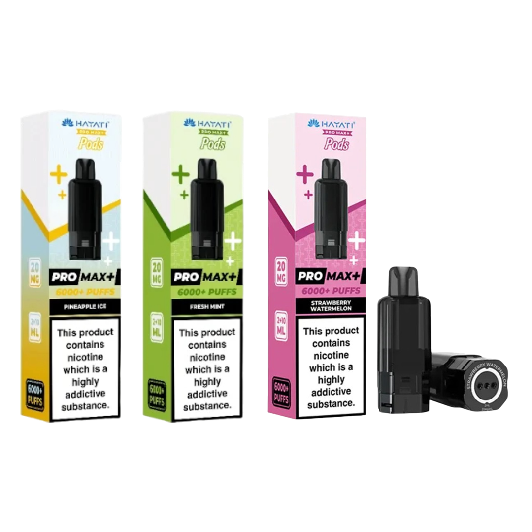 Hayati Pro Max+ Replacement Pods 20mg