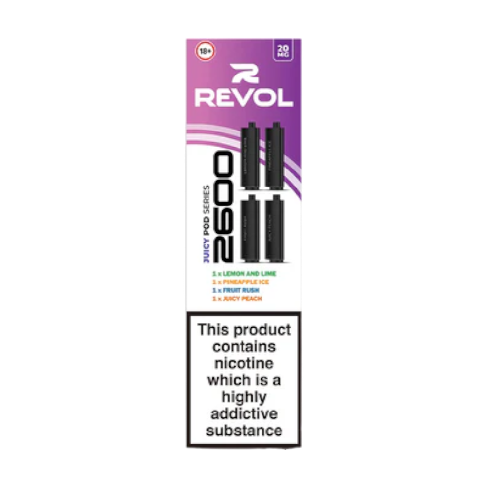 Revol 2600 4 in 1 Prefilled Pods