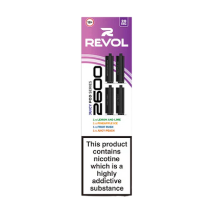 Revol 2600 4 in 1 Prefilled Pods