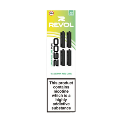 Revol 2600 4 in 1 Prefilled Pods
