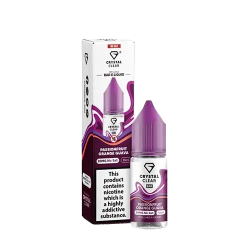 Crystal Clear Bar Nicotine Salts 10mg
