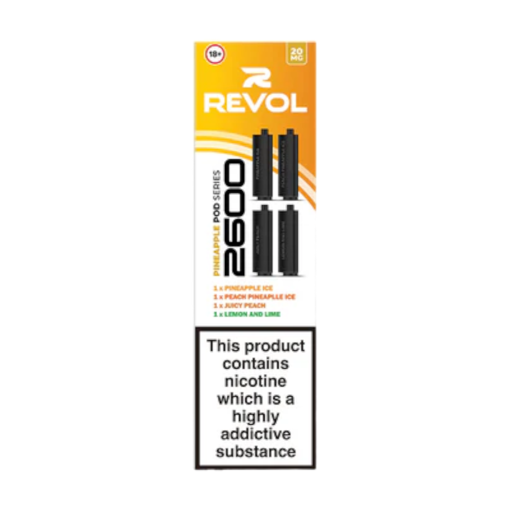 Revol 2600 4 in 1 Prefilled Pods