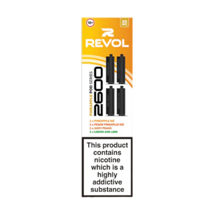 Revol 2600 4 in 1 Prefilled Pods
