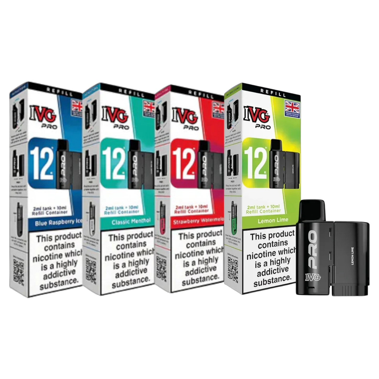 IVG Pro 12 Pods 20mg