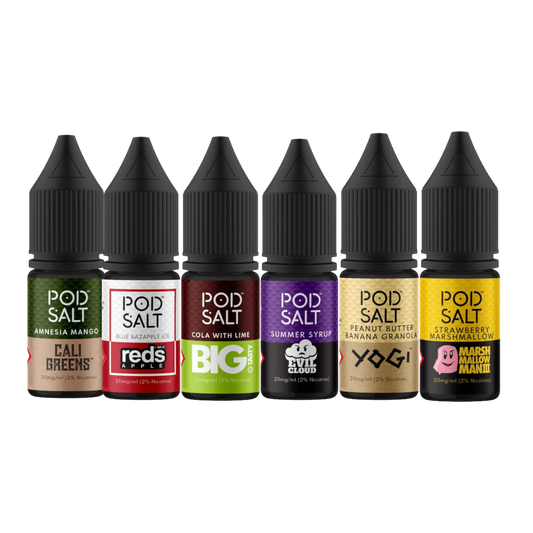 Pod Salts Fusion Nic Salts
