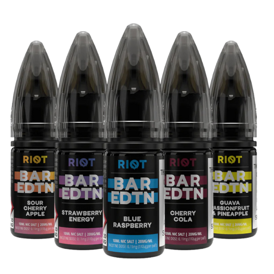 Riot Squad Bar Edition Nic Salts