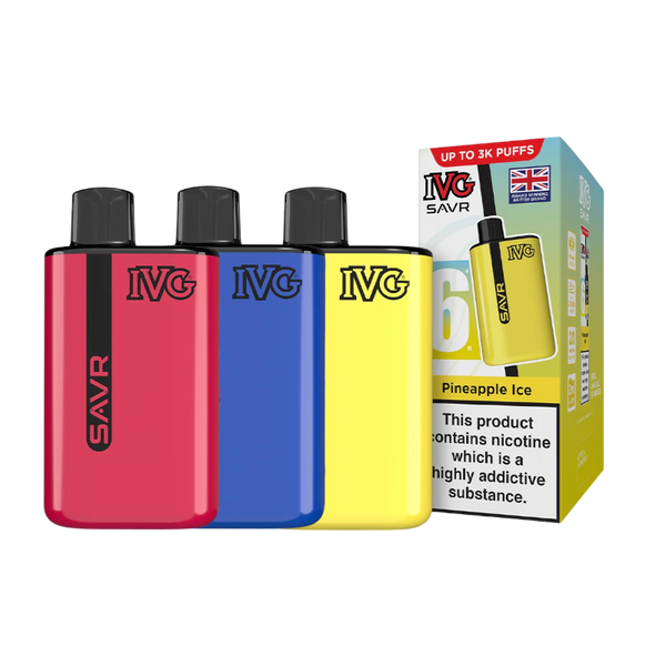 ivg savr how many puffs IVG SAVR 3000 Refill - Prefilled Pod main image 1