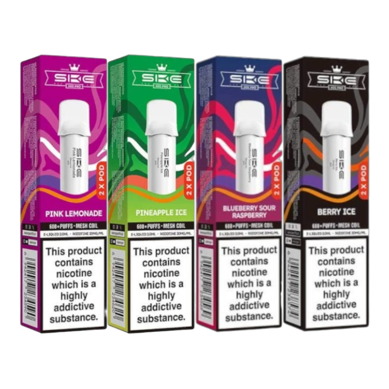 SKE Crystal 600 Pro Pods 20mg