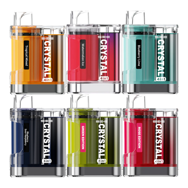 SKE Crystal 4in1 Pod Vape Kit  Red Box Vape
