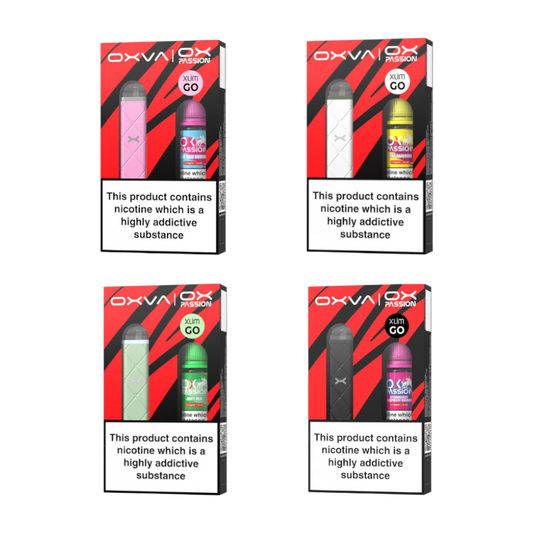 Oxva Xlim Go Pod Kit & 10ml Nic Salt 10mg