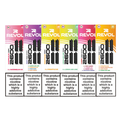 Revol 2600 4 in 1 Prefilled Pods