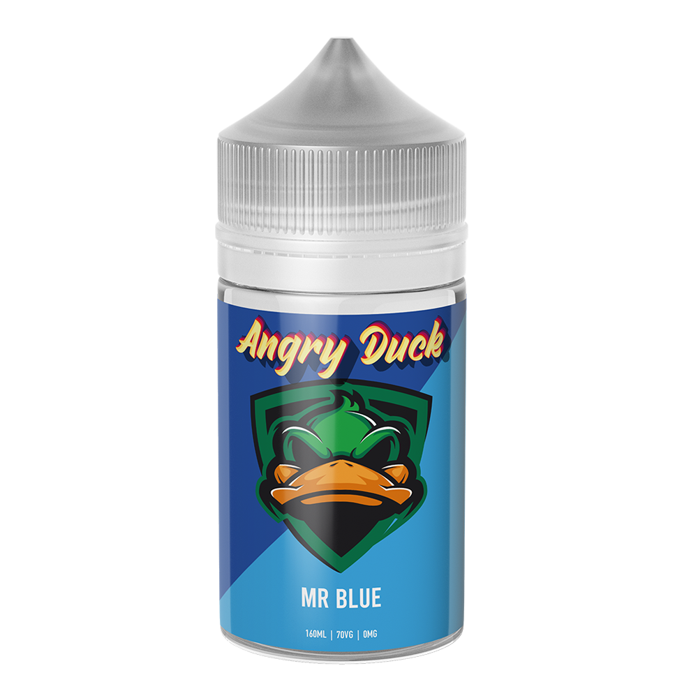 Mr Blue 160ml Shortfill by Angry Duck