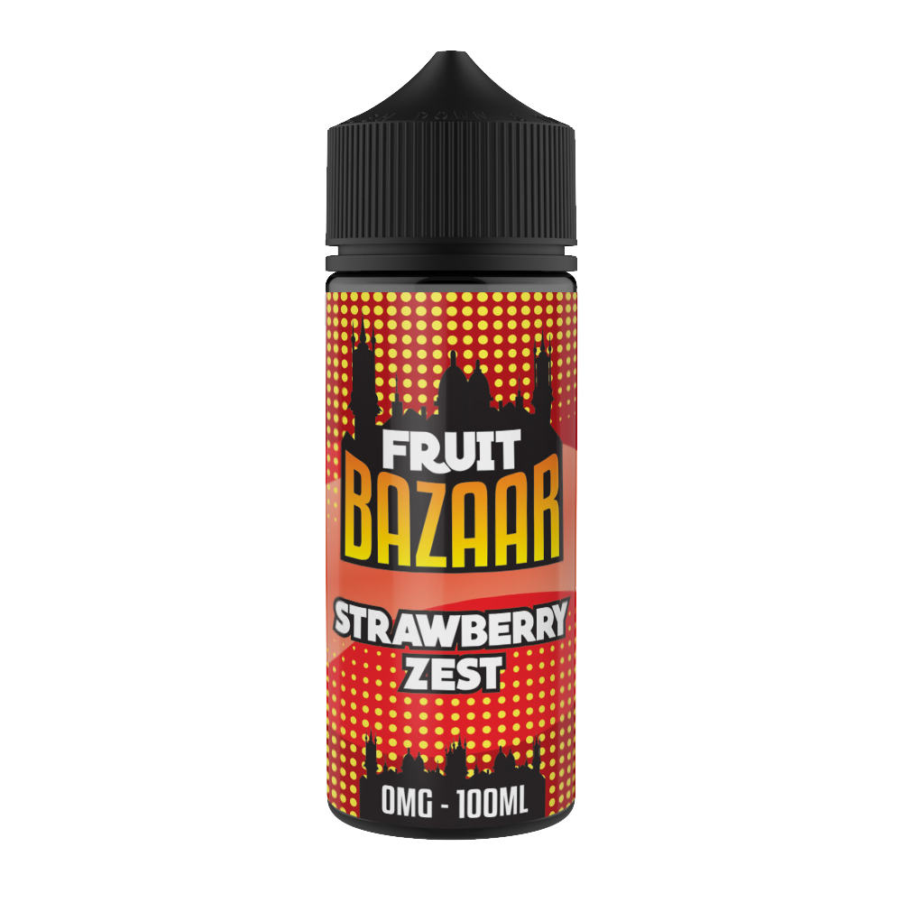 Strawberry Zest 100ml by Bazaar Fruit