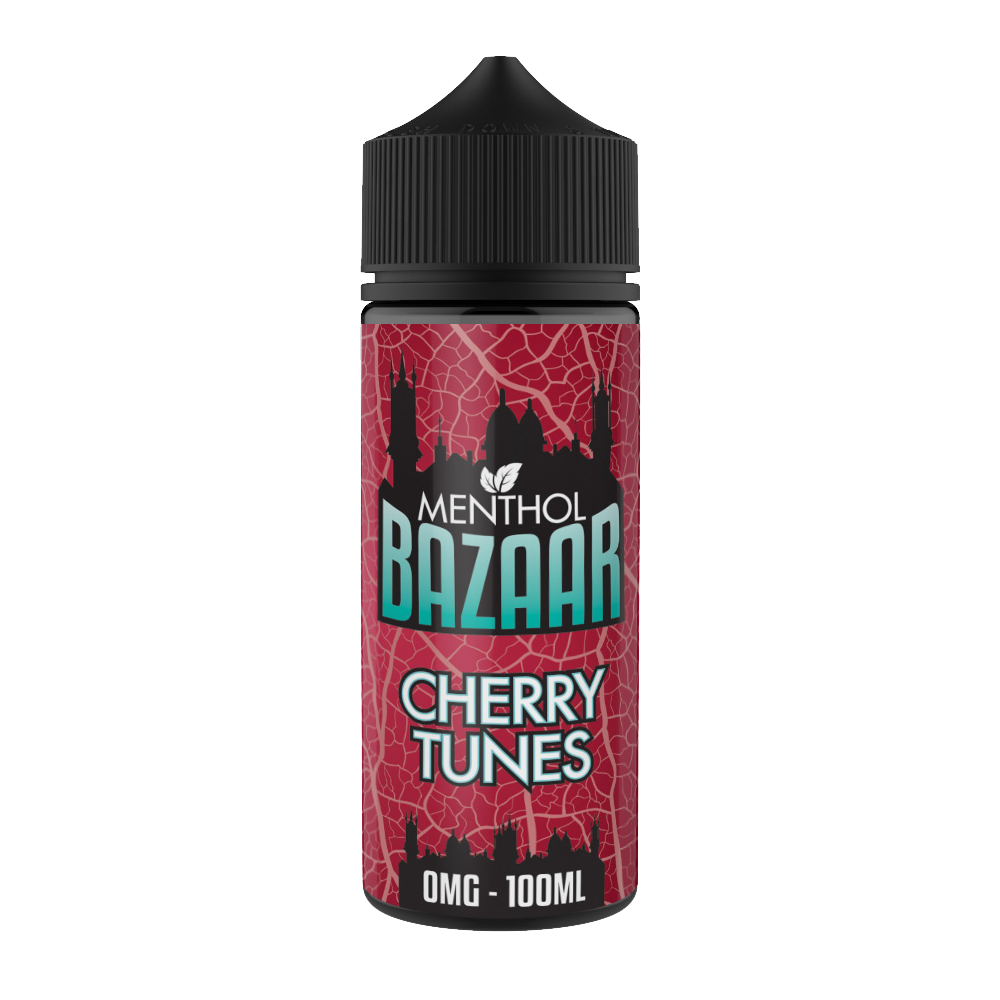 Cherry Tunes 100ml by Bazaar Menthol