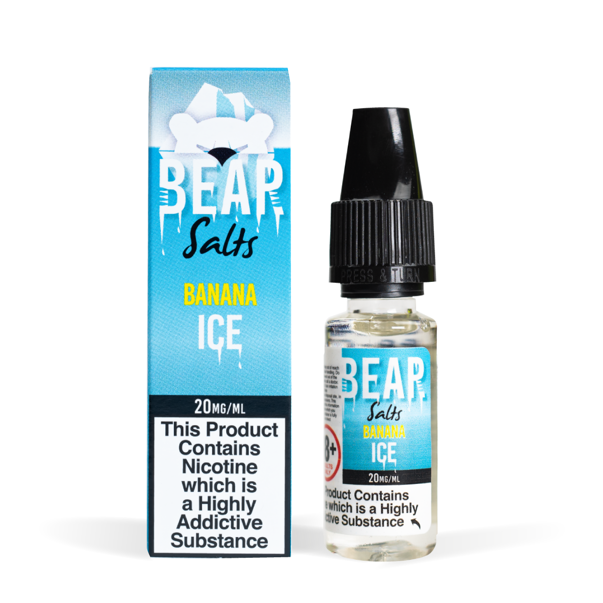 Banana Ice Salts by Bear Flavours