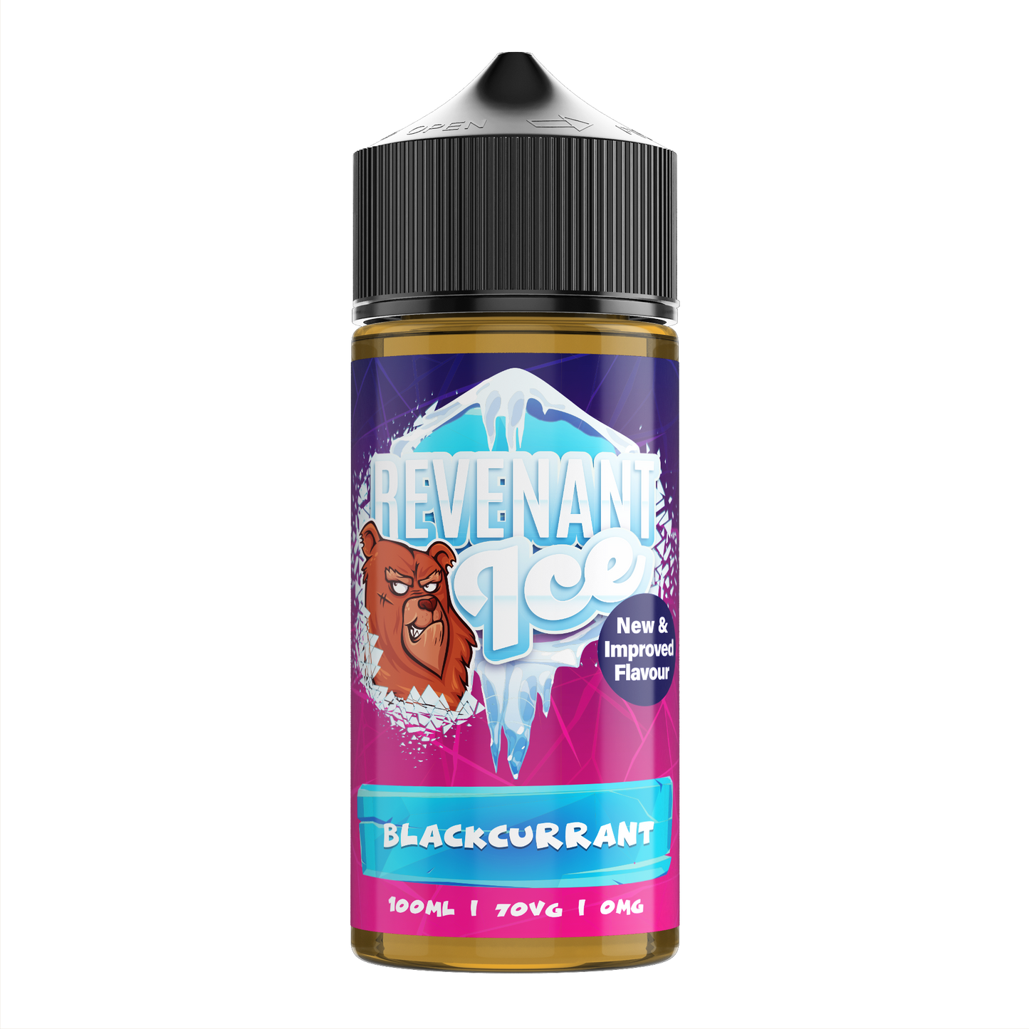 Blackcurrant Ice 100ml Shortfill by Revenant Ice