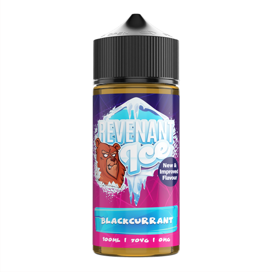 Blackcurrant Ice 100ml Shortfill by Revenant Ice