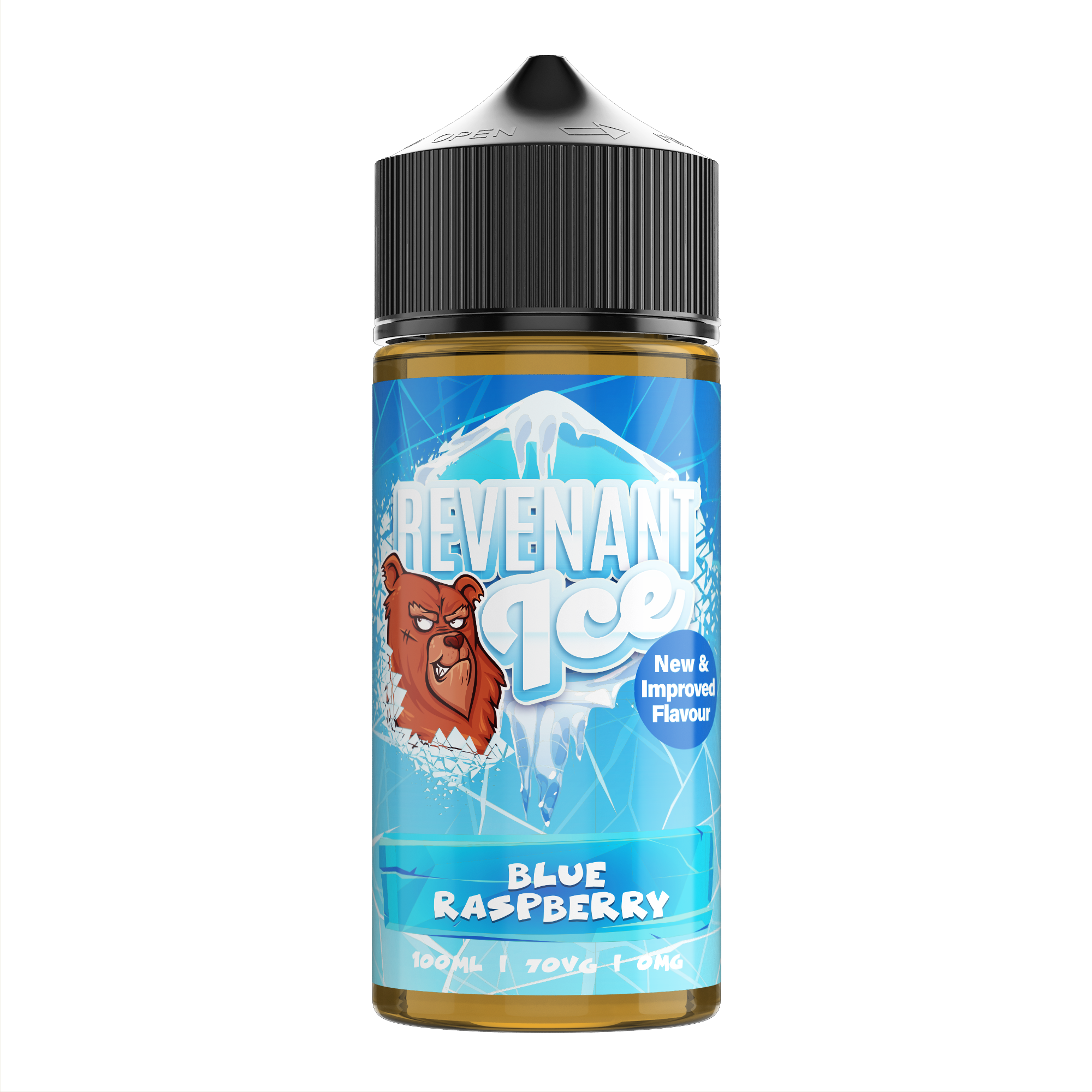Blue Raspberry Ice 100ml Shortfill by Revenant Ice