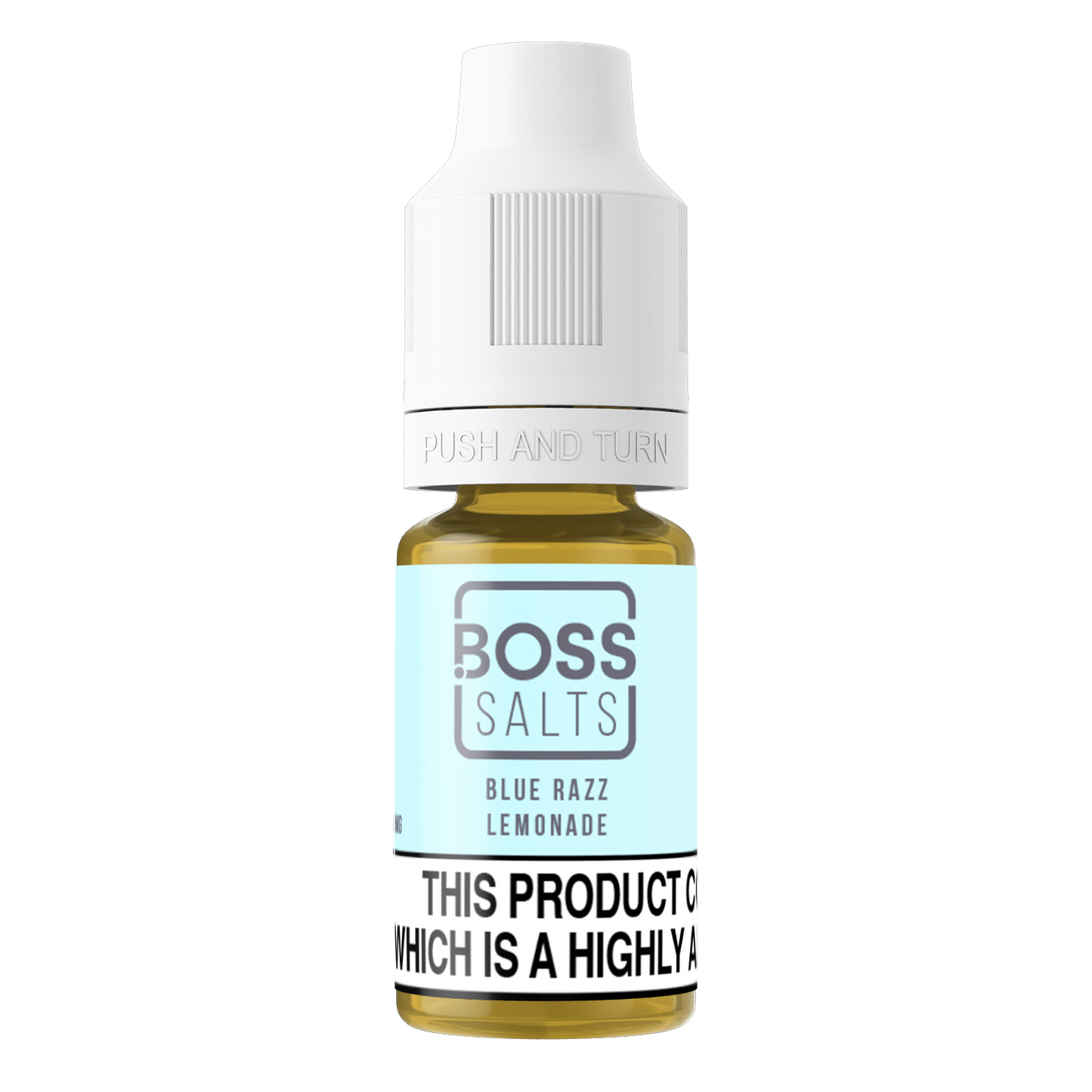 Blue razz lemonade by Boss Salts