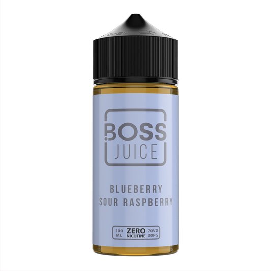 Blueberry Sour Raspberry 100ml by Boss Juice