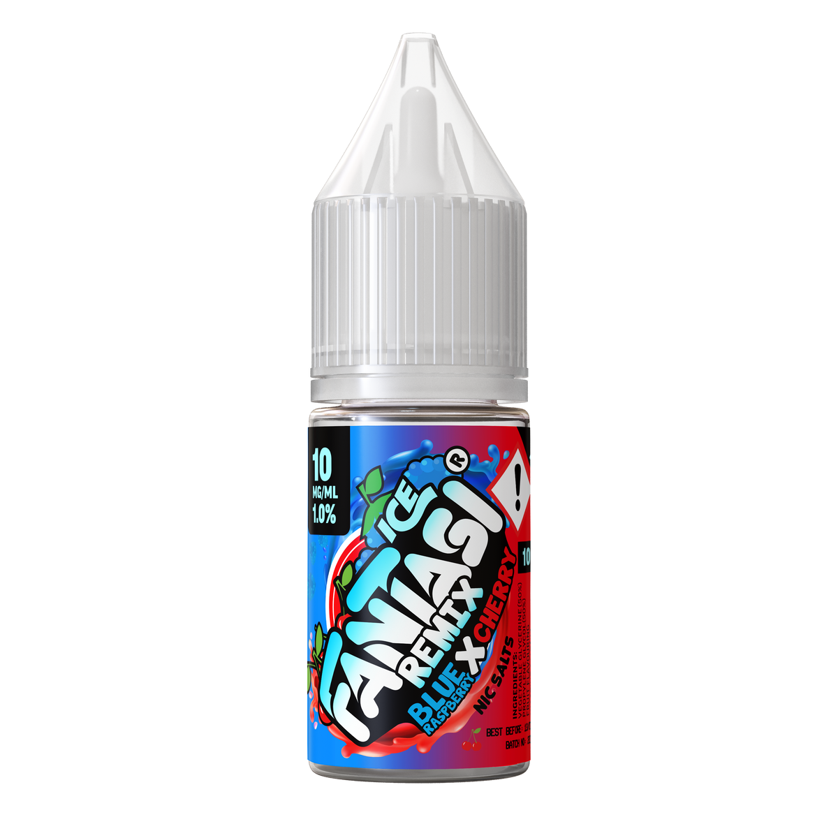 Cherry x Blue Razz Ice Salt by Fantasi Remix – Red Box Vape