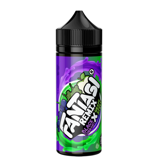 Blackcurrant x Grape Apple Shortfill by Fantasi Remix