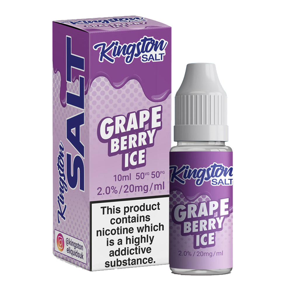 Grape Berry Ice Salt by Kingston