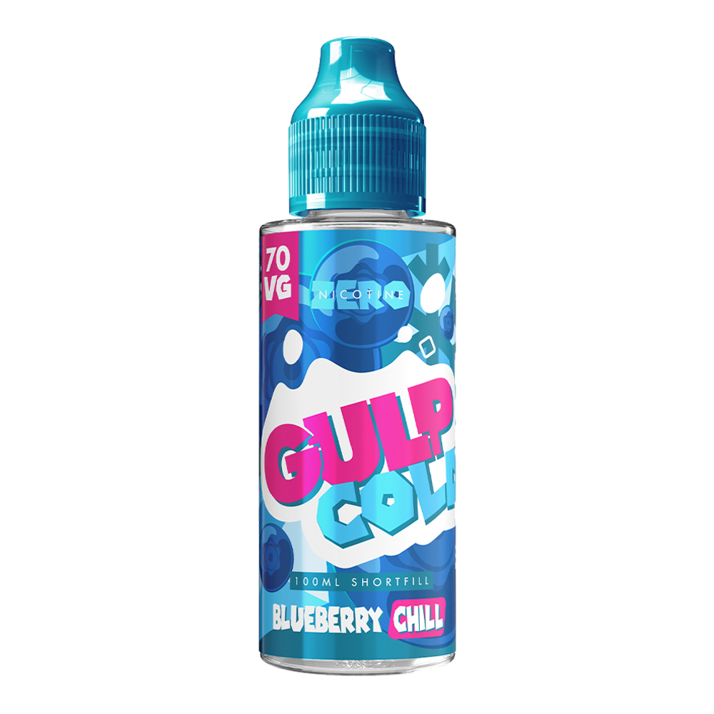 Blueberry Chill 100ml Shortfill by Gulp Cold