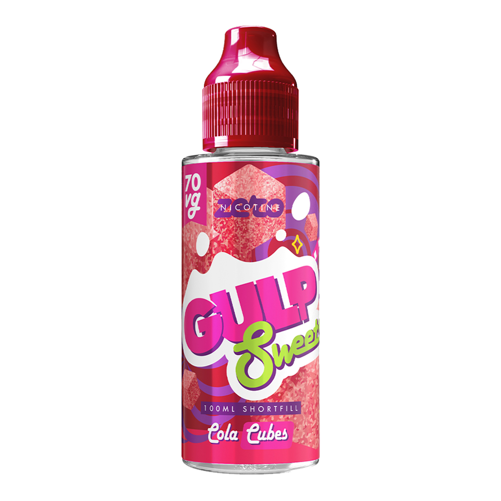 Cola Cubes 100ml Shortfill by Gulp Sweets