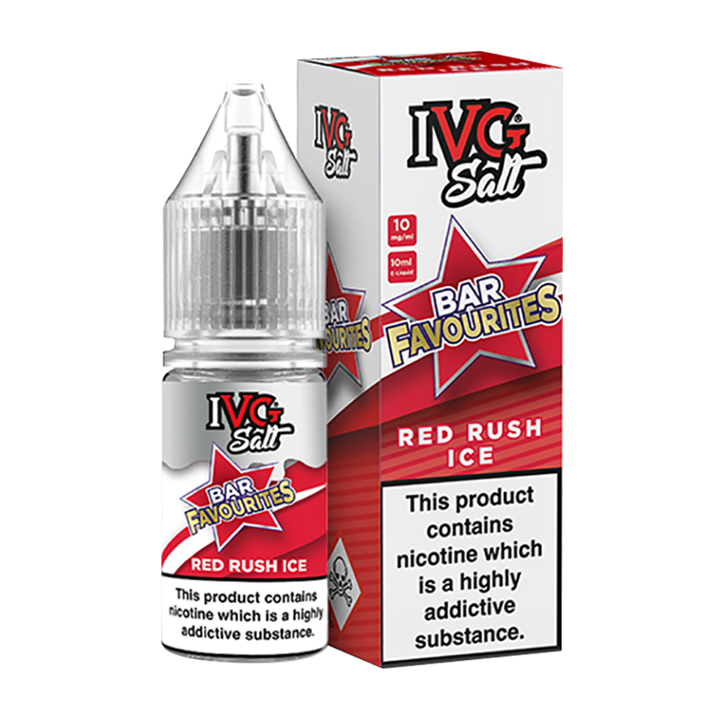 Red Rush Ice 10mg Salt by IVG Bar Favourites