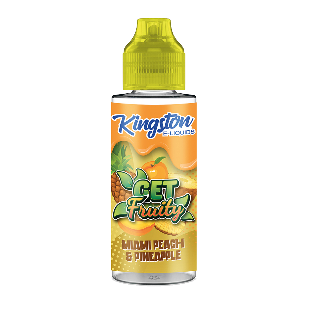 Miami Peach & Pineapple Get Fruity Shortfill by Kingston