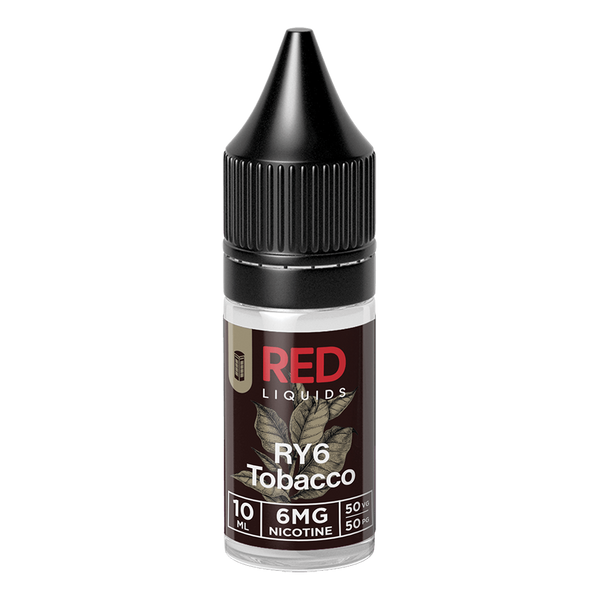 RY6 Tobacco 10ml by RED Liquids – Red Box Vape