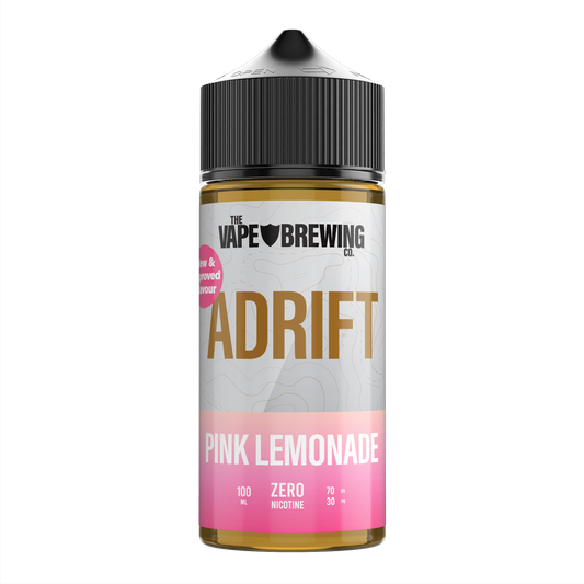 Pink Lemonade 100ml Shortfill by Adrift Vape Brewing Co.